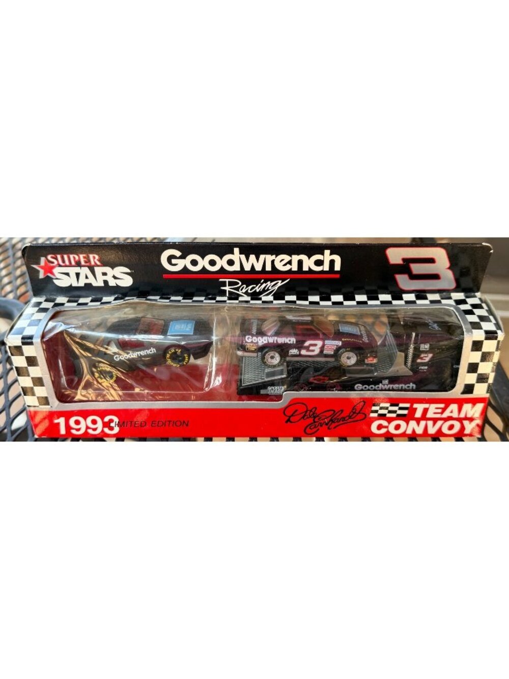 Matchbox 1993 Limited Ed. Super Stars Team Convoy Die-cast Set Dale Earnhardt #3